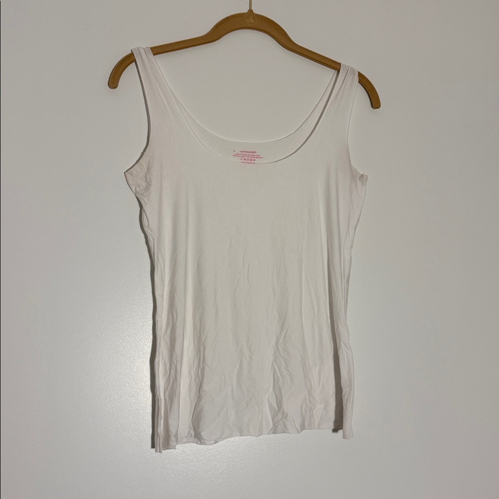 Commando Women’s white thin tank top size small - Picture 2 of 8